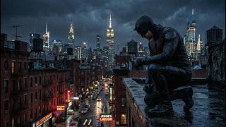 The Devil of Hell's Kitchen  | Relaxing Rain 🌧️ | Daredevil Rooftop Ambiance for Sleep & Focus