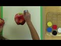 TIMELAPSE - Paint an Apple with PanPastel 5 Color Starter Set