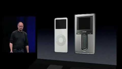Apple Music Special Event 2005 The iPod Nano Introduction