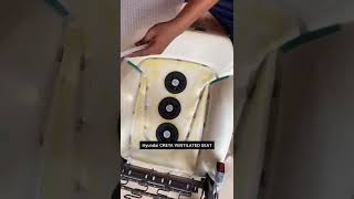 HYUNDAI CRETA VENTILATED SEAT COVER INSTALLATION #shorts #hyundai #cars #viral  #2022