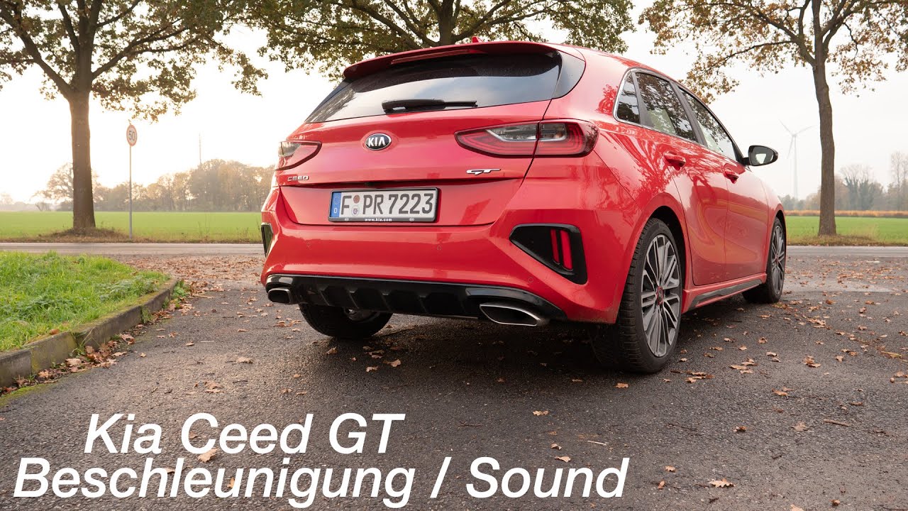 Wunderschne Kia Ceed Gt Ps Fotos