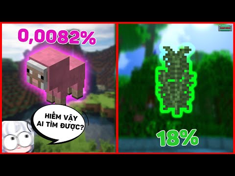 Bạn là người MAY MẮN nếu đã từng thấy những thứ này | Minecraft