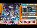 LEVEL 100 NUSJURO GAMEPLAY ONE PIECE BOUNTY RUSH OPBR LEVEL 100 NUSJURO GAMEPLAY ONE PIECE BOUNTY RUSH OPBR