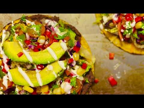 Video: Veggie Tostadas Mit Blumenkohlbrei