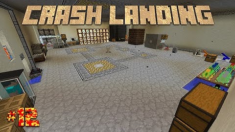 Minecraft Modded Survival: Crash Landing: EP 12: mob trap work in progress