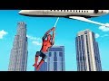 Can Spiderman Use His Web To Pull Down Planes? (GTA 5 Mods)