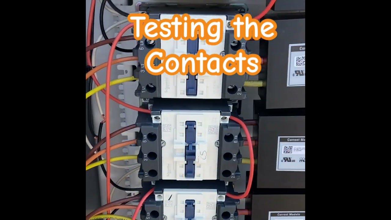 How to test contacts using an ohm meter. Musco control panel. YouTube