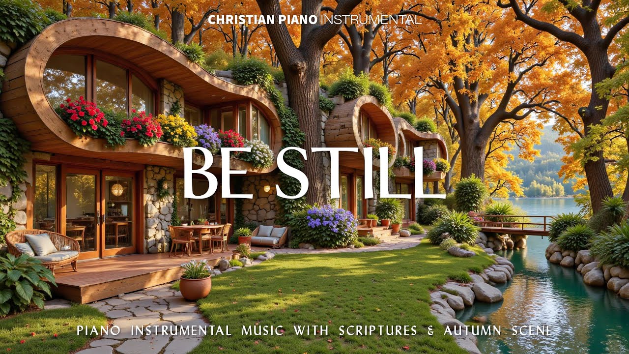 BE STILL : Peaceful Autumn Worship Piano 🍂 Inspiring Bible Verses That Change Lives