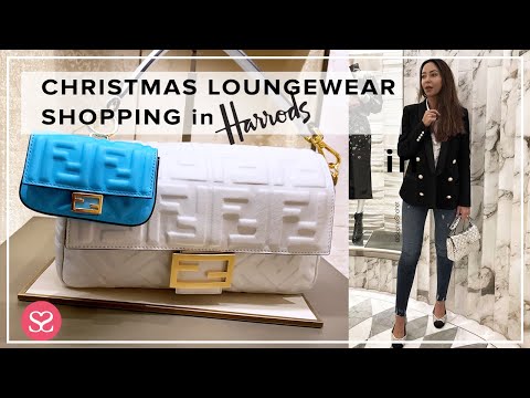 Christmas Shopping at Harrods 2020 – FENDI SALE INFO, LUXE LOUNGEWEAR + HAUL & MAILTIME