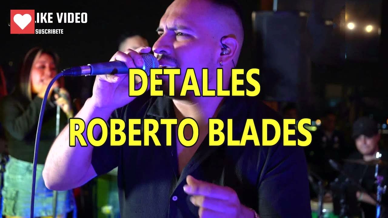 detalles roberto blades karaoke en vivo