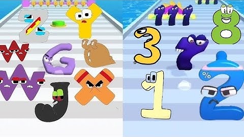 Merge Alphabet Lore Run ABC Letter Go