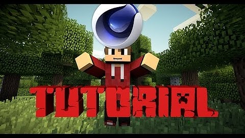 Minecraft Animation Tutorial Cinema4D 2017