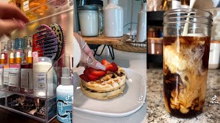 Asthetic ASMR Morning Routines | tiktok compilation | Satisfying