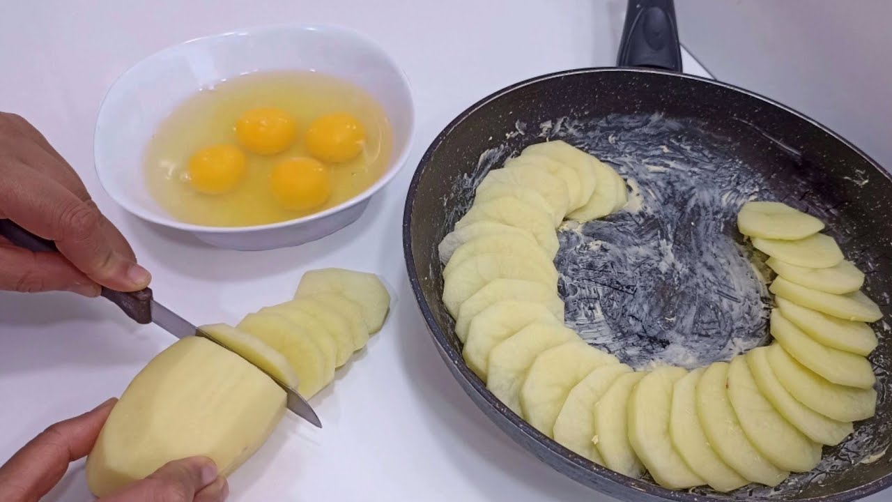 عندك بطاطس! وصفة فوق الخيال بدون فرن ولاقلي أسرع وألذ مايمكن لك تحضري للعشاء في دقائق بنة فوق الخيال