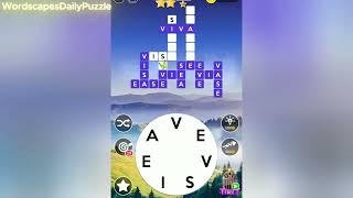 WORDSCAPES Daily Puzzle March 1 2026