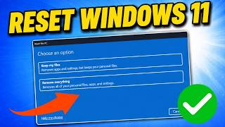 How to Reset Windows 11 (2026) | Keep Files Without Losing Data