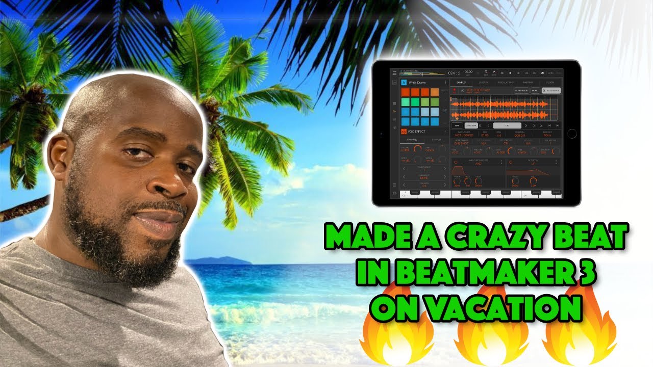 Watch Making Crazy beat with Beatmaker 3 in Hotel on Vacation | No MIDI Keyboard on YouTube Watch Making Crazy beat with Beatmaker 3 in Hotel on Vacation | No MIDI Keyboard on YouTube