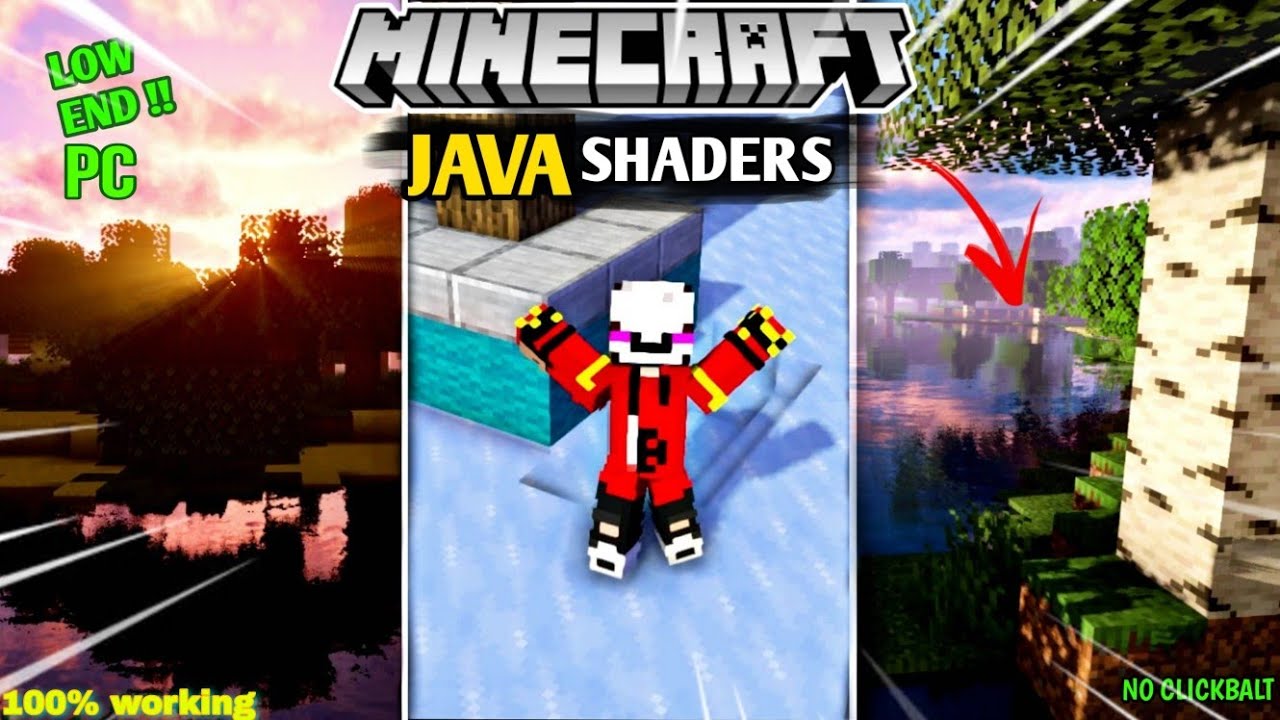 Top 3 low ead pc shader Minecraft java 💥 || MINECRAFT SHADERS 1.20 / 1. ...