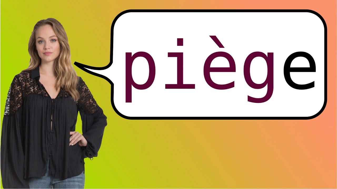 How to say 'snare' in French? YouTube