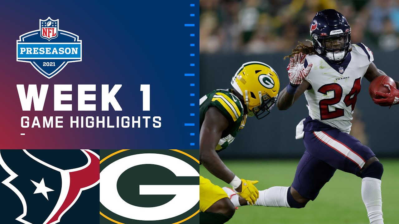 Texans-Packers Preseason 2021: Schedule, Game Time, TV Channel, Radio, And  Online Streaming - Battle Red Blog