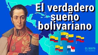 🇪🇨🇨🇴HISTORIA de la GRAN COLOMBIA [Rep. de COLOMBIA] en 12 minutos 🇵🇦🇻🇪 - El Mapa de Sebas