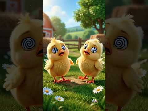 One Corn. Two Chicks. Zero Peace. 🌽🐥😂 #foryou #cute #funny #animation #reels #shorts