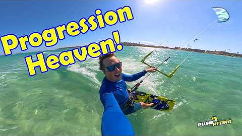 Kitesurfing Progression Heaven with the PUSH Kiting team!