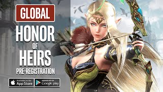 HONOR OF HEIRS Global - NFT MMORPG Pre-Registration Started screenshot 1