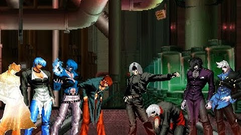 KOF MUGEN !! Iori Yagami Team VS Element Team