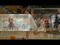 Halftime interview with Geneva women's coach Michael Grinder 2023-24