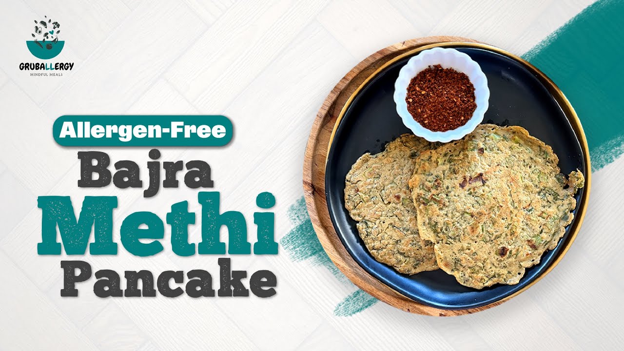 Healthy Bajra Methi Pancake | Gluten-Free Vegan Breakfast Recipe