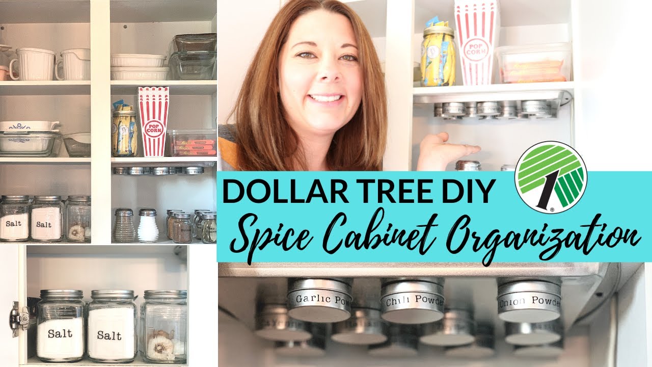 Dollar Tree DIY Kitchen Organization|Clean and Declutter - YouTube