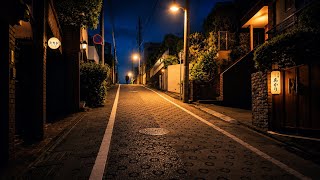 Quiet Streets of Japan After Dark