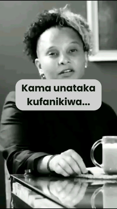 Kama unataka kufanikiwa katika maisha, au unataka kuwa tajiri, zingatia hili...#mafanikio #salama#hw