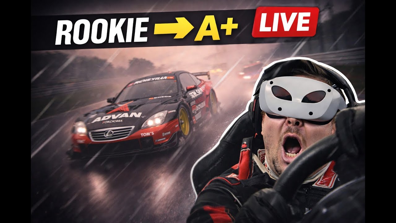 🔴 The Ultimate VR Driver Challenge: Beating the Rain - YouTube
