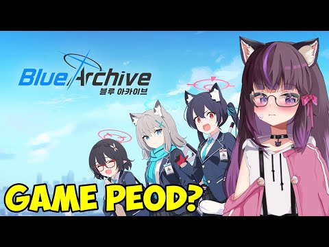 Pertama kali bermain game BLUE ARCHIVE - VTUBER #vtuberindonesia #vtuber