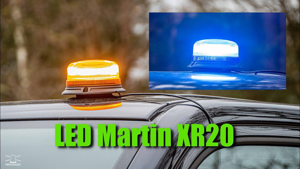 LED Martin XR20 ECO Magnet Kennleuchte Blau oder Gelb 