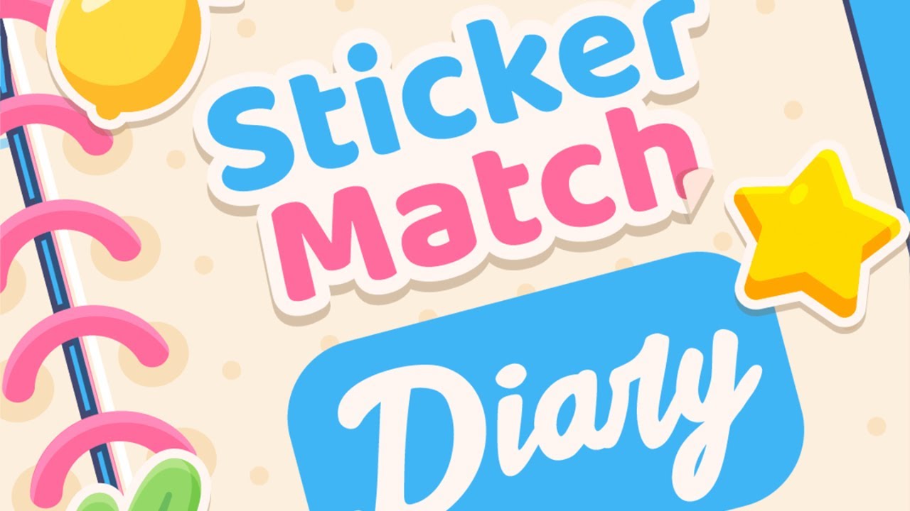 Sticker Match Diary Gameplay Video for Android - YouTube