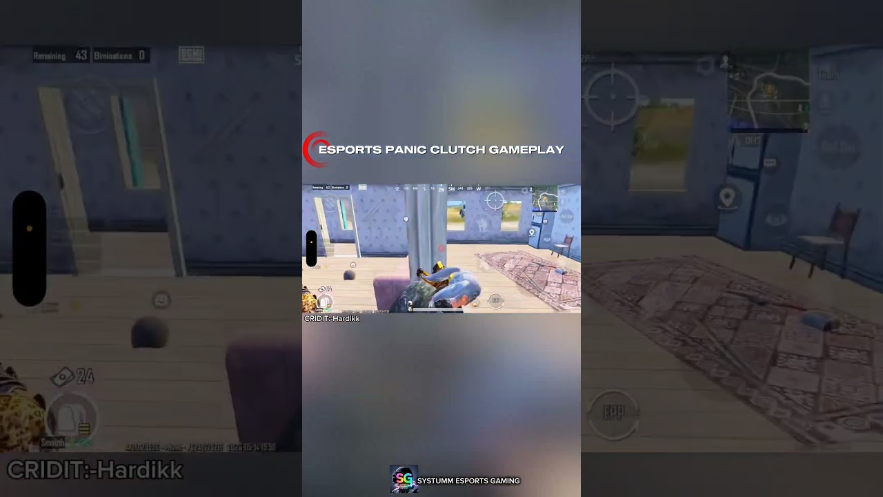 PUBG MOBILE ESPORTS 2026's MOST INSANE 1VS4 CLUTCH IN PUBGMOBILE