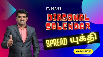 Diagonal Calendar Spread Strategy - In Tamil