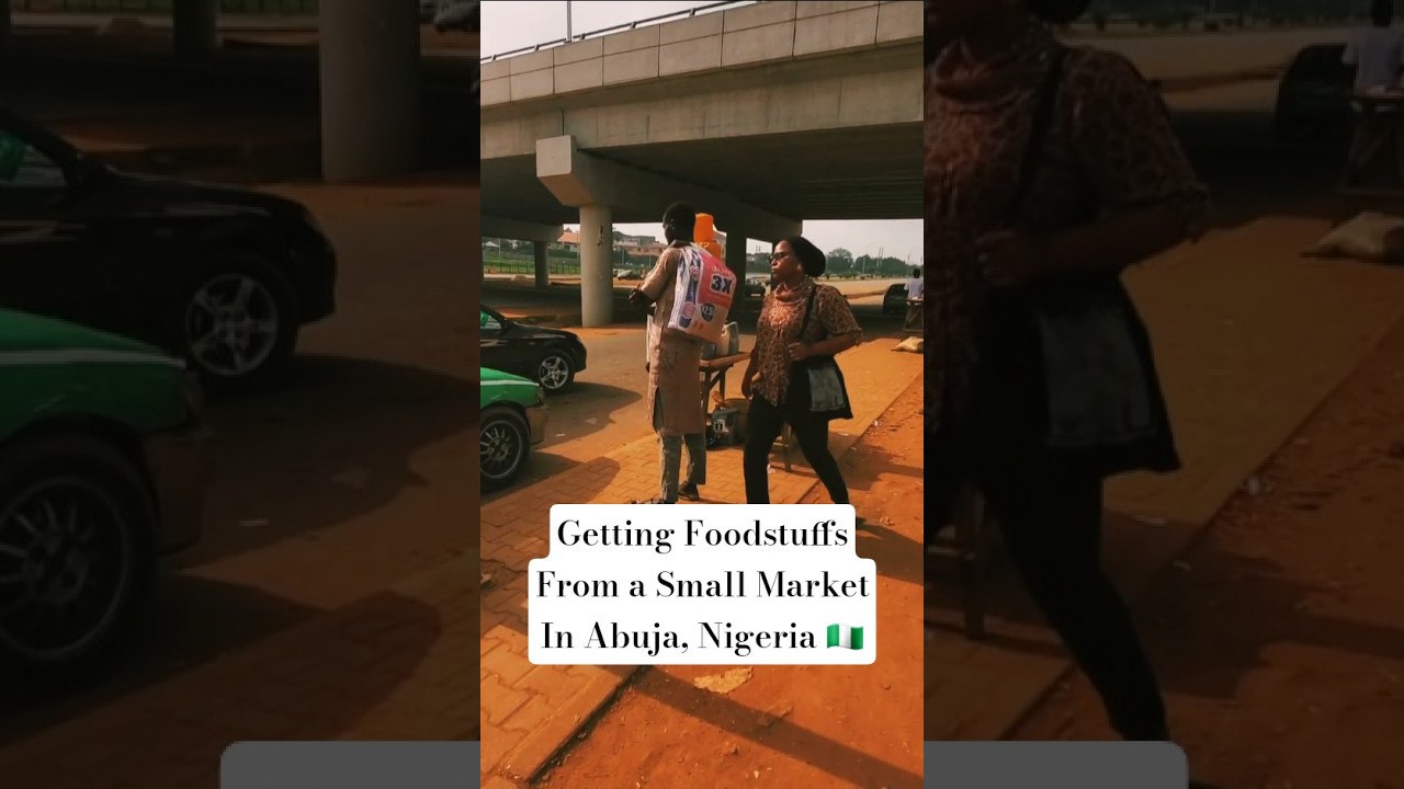 Walking to Buy Food in Abuja | Real Streets, Real People 🇳🇬