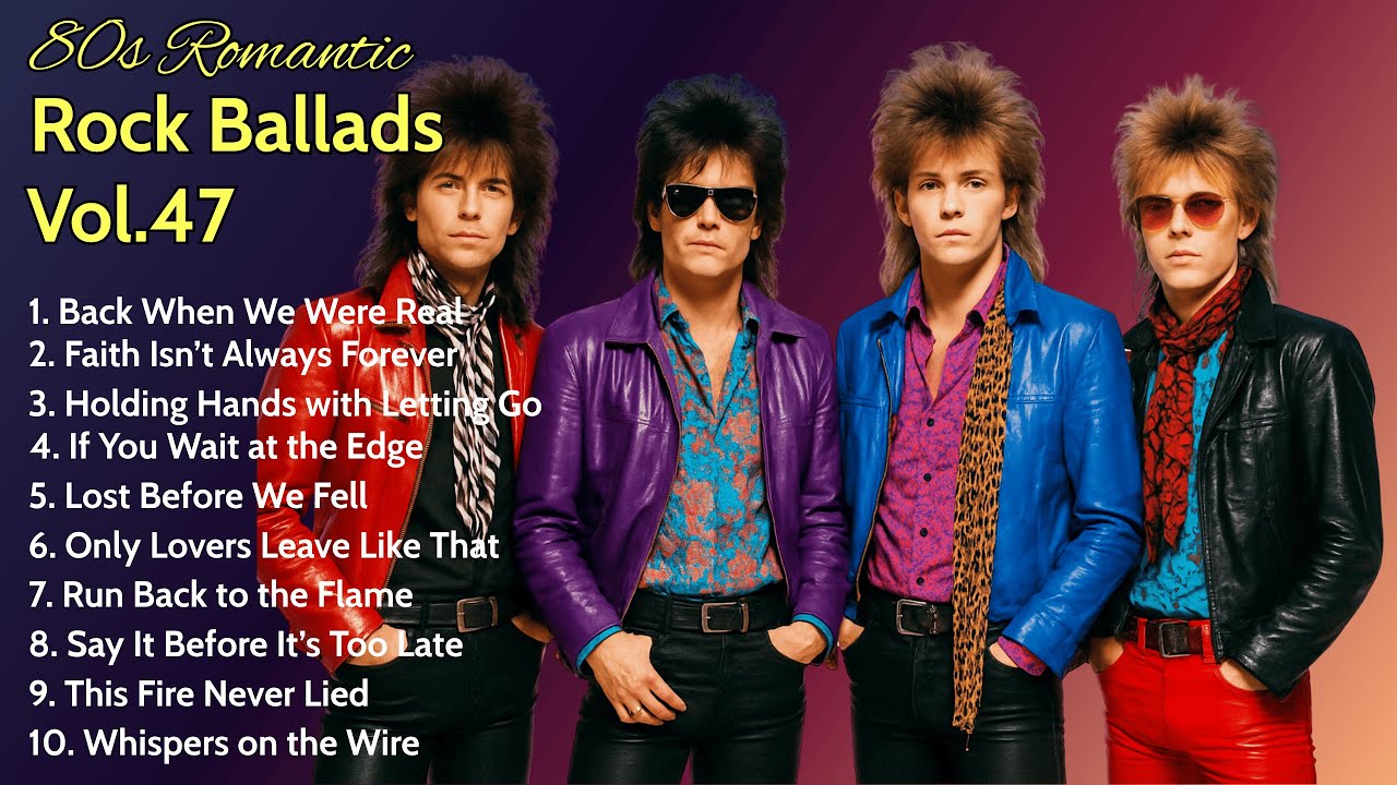 [The best 80s Romantic Rock Ballads Vol.47] Rock | Ballad | Sleep ...