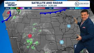 Rain blocked to our west for about a week | Monday A.M. Update