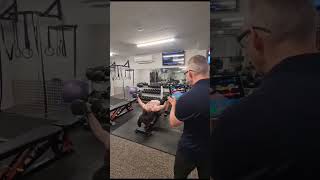 Test muscle response to mechanical stress 🤔📈 #strengthtraining #emg #personaltraining #crossfit