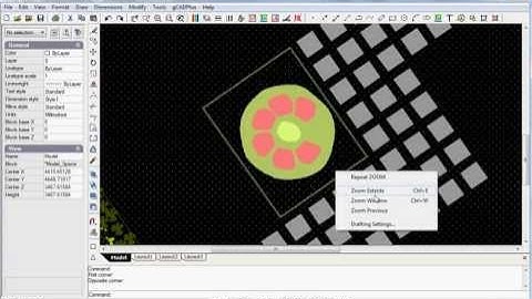 Learn landscape CAD - LearnToZoom&Pan