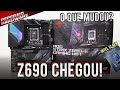 Z690 EM MÃOS! Veja o que muda nas NOVAS placas para INTEL 12 GERAÇÃO (ASUS ROG Z690-E Gaming Wifi)