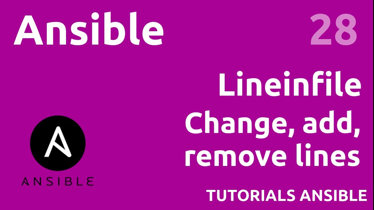 Ansible Lineinfile Replace String