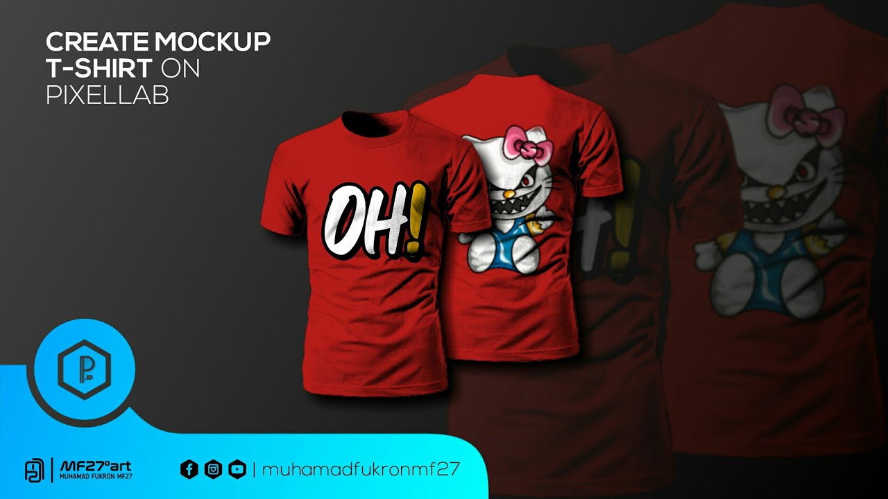 Download Cara membuat Mockup Kaos di PixelLab | Tutorial | MF27°art ...