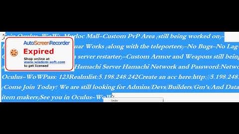 wow 3.2.2 private server