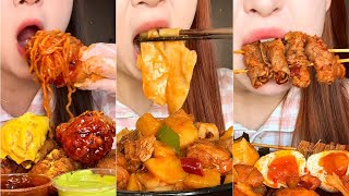 Use your stomach to hold what your brain can&#39;t hold.#foodie #mukbang #collection